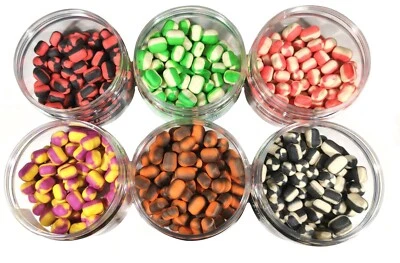 Method Feeder Dumbels Dumbel Duo Color Pop-up 8/10mm Angelfutter Hakenpellets - Bild 1 von 3