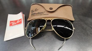 Ray Ban Aviator vintage Bausch & Lomb made in USA años 70-80 - Imagen 1 de 9