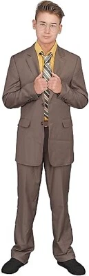 Adulto Unisex La Oficina Programa de TV Schrute Personaje Halloween Juegos con disfraces Disfraz Traje Foto 1 de 4