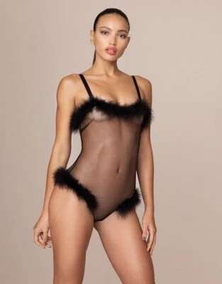 Agent Provocateur Netania Black Bodysuit AP3 Medium NWT - Image 1 of 4