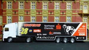 Rarity, 1:87, MB Actros SZ, Glauchau Trans, Dirk Heidolf, Moto GP, Aprilia - Picture 1 of 7