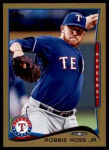 2014 Topps Update Gold Robbie Ross Jr. #US-11 Texas Rangers 0594/2014 - Picture 1 of 2