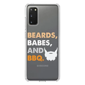 Clear Case for Galaxy S (Pick Model) Beards, Babes And BBQ - Picture 1 of 12