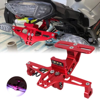 Kit eliminador de guardabarros trasero ordenado luz LED para Yamaha MT-09 MT-07 FZ-07 FZ-09 Foto 1 de 4