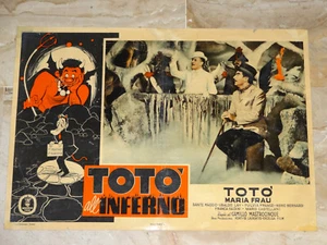 FOTOBUSTA ORIGINALE TOTO' ALL'INFERNO MASTROCINQUE FRAU FALDINI - T3 - Bild 1 von 1