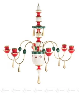 Araña de candelabro Erzgebirgische, color, para velas d=14mm AnxAlxP 32 cmx36 cmx32 cm - Imagen 1 de 1