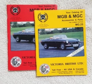 MGB & MGC Accessories Parts Catalog Set Of Two 1994 - Picture 1 of 5