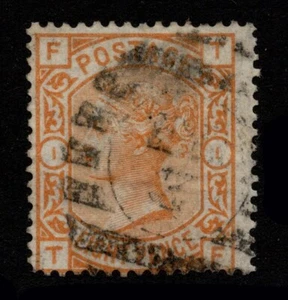 1876 8d ORANGE, SG 156, GUT GEBRAUCHT, KAT. 350£ - Bild 1 von 2