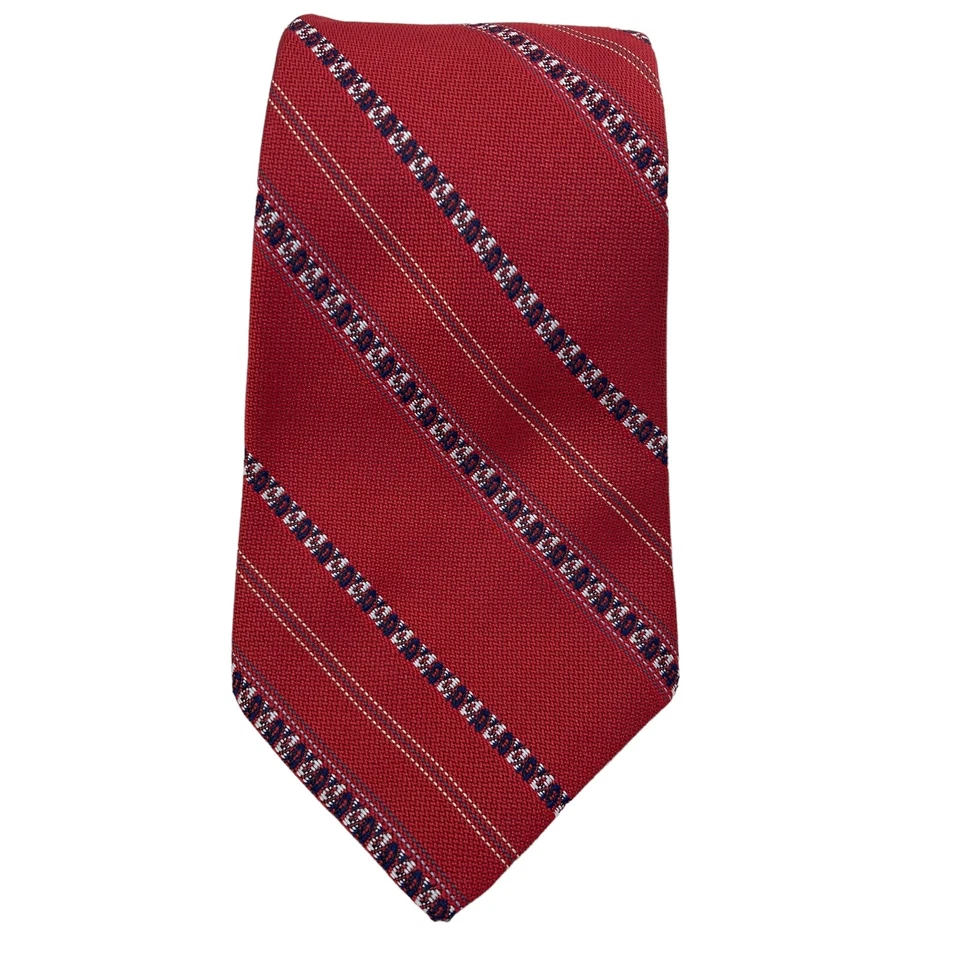 Corbata Ketch Hombre Rayas Rojas Novedad Foto 1 de 4