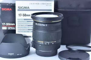MintSIGMA Sigma 17-50mm F2.8 EX DC OS HSM Nikon Transparent optical system with - Picture 1 of 10