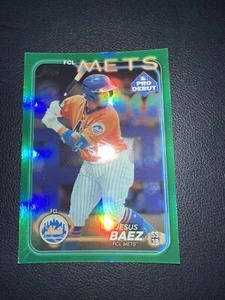 2024 Pro Debut #PD-187 Jesus Baez Lámina Verde FCL Mets #’d77/99 Prospect Rookie - Imagen 1 de 8