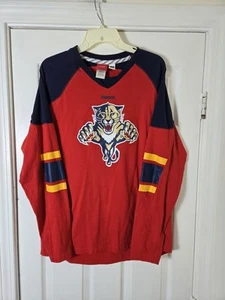 Maglia rossa Reebok Florida Panthers Aleksander Barkov #16 taglia large faccia a faccia - Foto 1 di 3