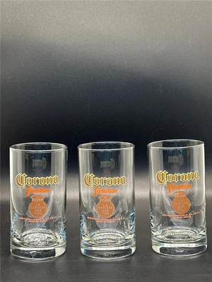 Corona знакомый Cerveceria питьевой стакан 4 1/2» высокий набор из 3 - Изображение 1 из 2
