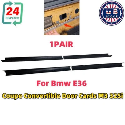 Door Panel Repair Bracket 4xFor Bmw E36 Coupe Convertible Door Cards M3 325i  - Imagem 1 de 4