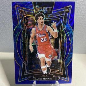 JARED MCCAIN 2024-25 SELECT CONCOURSE ROOKIE BLUE SCOPE PRIZM RC /249 - Picture 1 of 3