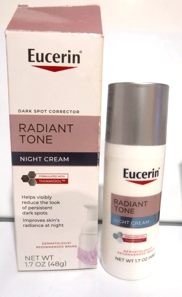 Eucerin Crema de Noche Tono Radiante Tiamodol Corrector de Manchas Oscuras, CAJA DAÑADA* Foto 1 de 1