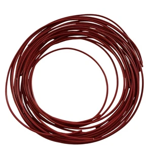 Red 12 AWG 3.33mm² Hook-Up Wire 300V PVC Insulation Stranded Copper 25ft Coil - Picture 1 of 4