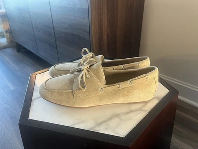 Mocasín Vince Marin Boat Gamuza Dune Beige EE. UU. 9,5, UE 40,5 Foto 1 de 4