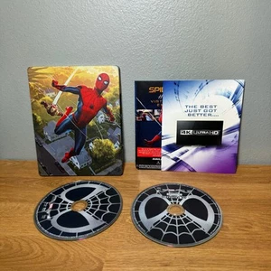 Spider-Man: Homecoming (4k Ultra HD Blu-Ray 2017) Steelbook Best Buy Exclusive - Picture 1 of 3