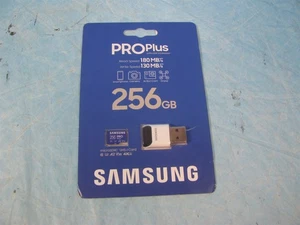 Samsung PRO Plus 256GB microSDXC Memory Card with USB 3.0 Reader MB-MD256SB/AM - Picture 1 of 1