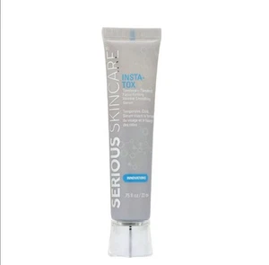 Serious Skincare Insta-TOX Instant Wrinkle Smoothing Serum-Tightens Skin -0.75oz - Picture 1 of 4