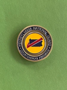 Pennsylvania National Guard Counterdrug Program Coin - Picture 1 of 4