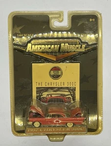 2000 American Muscle Limited Ed. 1:64 Scale 1957 Chrysler 300C Red Ertl - Picture 1 of 4