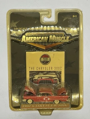 2000 American Muscle Limited Ed. 1:64 Scale 1957 Chrysler 300C Red Ertl - Image 1 of 4
