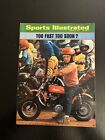 TOO FAST TOO SOON Indian Motorcycle Sports Illustrated Magazine 13/8/1973 !