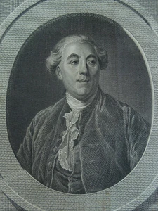 Estampe Gravure Ancienne Jacques Necker. Financier Suisse - Imagen 1 de 2