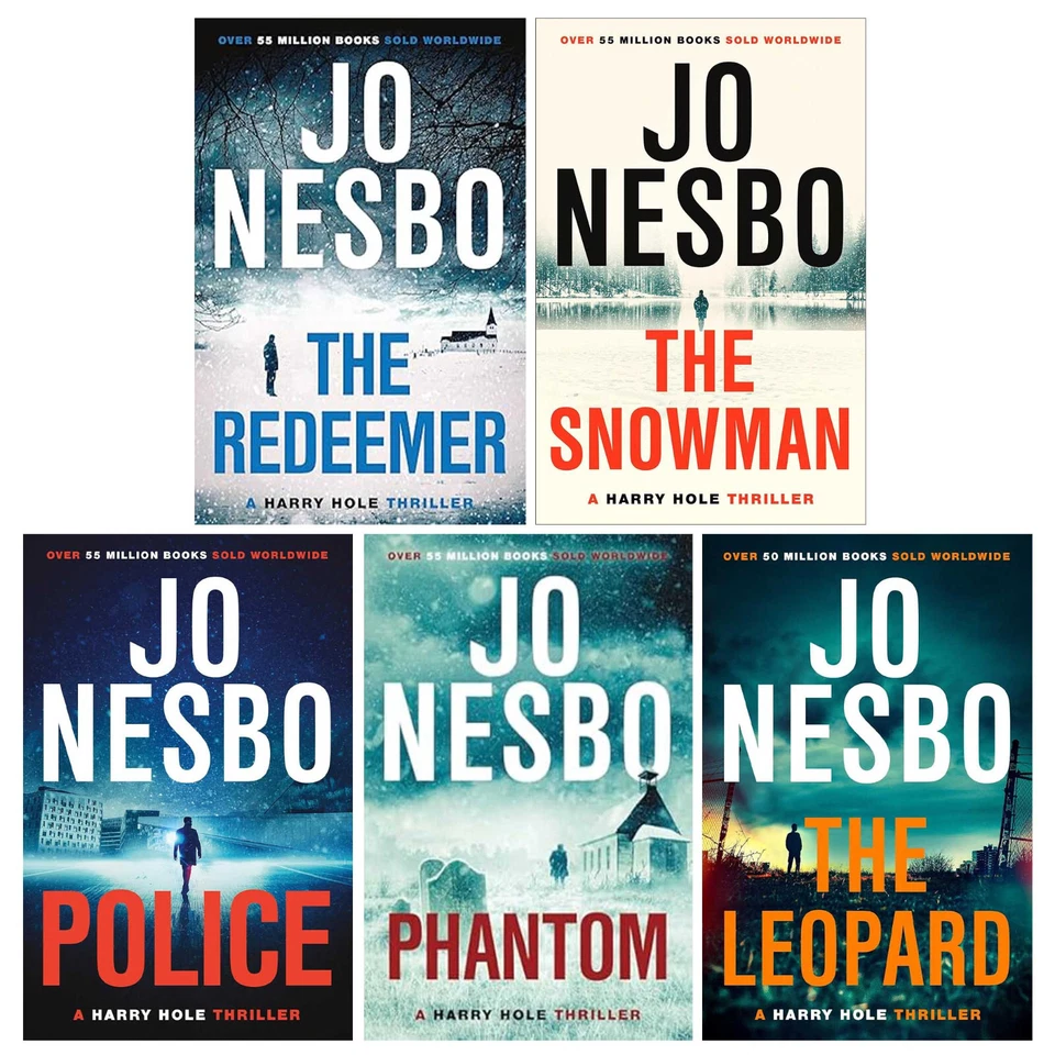 Harry Hole Series (Book 6-10) By Jo Nesbo: 5 Books Collection Set - Fiction - PB - Image 1 of 1