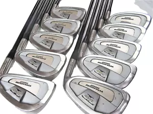 MIZUNO T-ZOID T3 NICK FALDO Perfect 10pc R-flex Irons Set Golf Clubs NWO - Picture 1 of 7