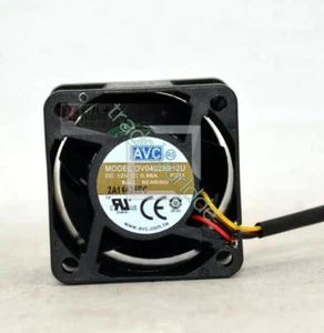 For AVC DV04028B12U 12V 0.66A 4028 4pin 40cm cooling fan - Afbeelding 1 van 1