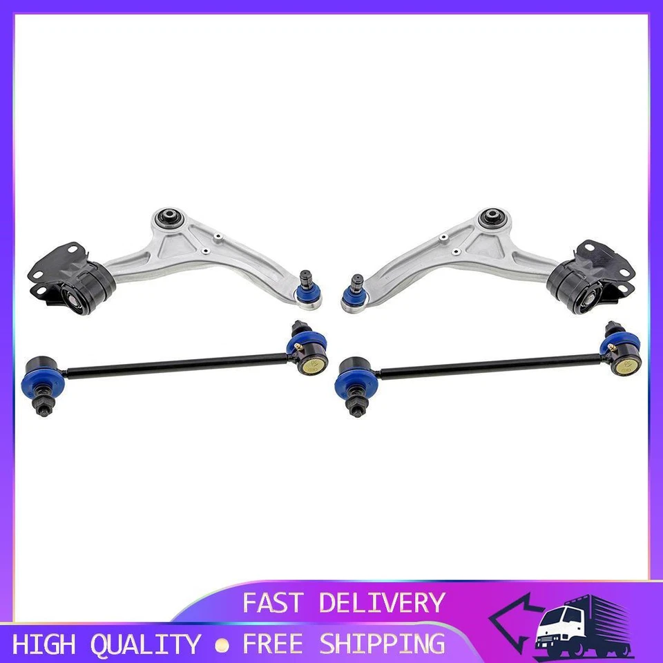 Комплект из 4 звеньев стабилизатора нижнего рычага управления Mevotech подходит для Ford Fusion 2013-2018 - Изображение 1 из 4