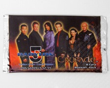 Babylon 5 CCG Crusade Edition 9-Card Booster Pack Sealed New Collectible Game