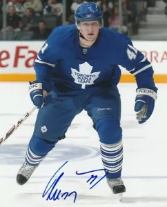 JIRI TLUSTY SIGNED TORONTO MAPLE LEAFS 8x10 PHOTO! Autograph PROOF! - Picture 1 of 2