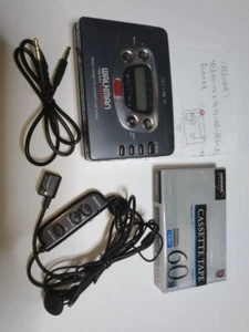 SONY WM-GX622 1996 black Recording Walkman Cassette Player Made in Japan Tested - Picture 1 of 9