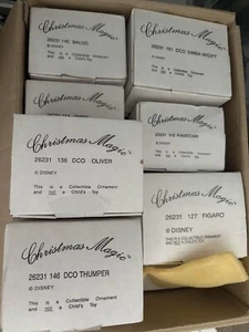 Various Assorted Grolier Christmas Disney Ornaments (!!!Read Description!!!) - Picture 1 of 20