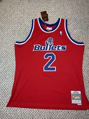 Camiseta Chris Webber Mitchell & Ness 94 95 Bullets Talla YOUTH M (10-12) TOTALMENTE NUEVA Foto 1 de 4