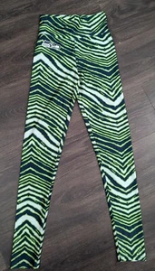 NFL Team Apparel Seattle Seahawks Print Workout Leggings Women's Small (264) - Picture 1 of 4