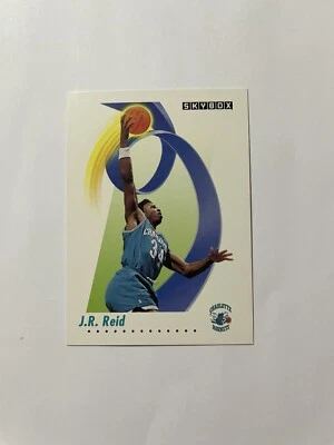 1991-92 Skybox Basketball Card #32 J.R. Reid Charlotte Hornets - Image 1 of 2