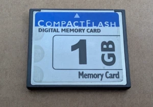 CF Card 1GB Compact Flash Card Type I - Picture 1 of 2
