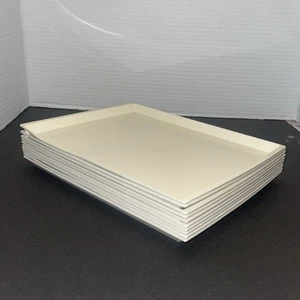 VTG (10) Delta Air Lines Melamine Serving Meal Trays 60’s - 70’s Airlines Flying - Picture 1 of 9