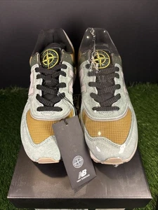 New Balance 574 Legacy Stone Island Light Green Size 7.5 Men - Picture 1 of 6