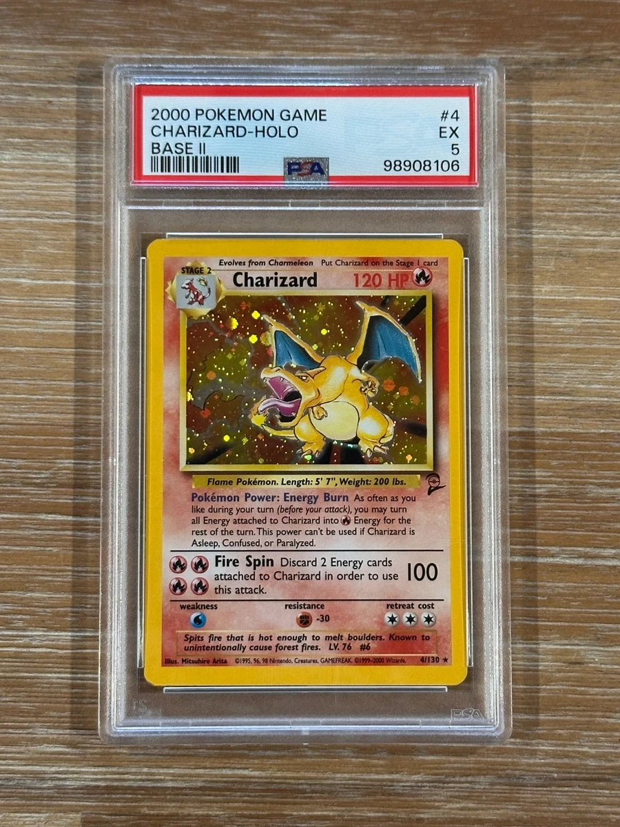 Pokémon TCG Grade 5 Charizard Individual Collectible Card Game