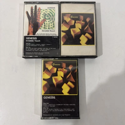 (LOT 3) Genesis Cassette Tapes Invisible Touch - Image 1 of 4