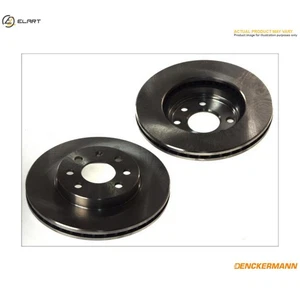 2x BRAKE DISC B130606 FOR TOYOTA 1ZZ-FE 1.8L 1AZ-FE 2.0L 3ZZ-FE 1.6L 4cyl - Picture 1 of 9