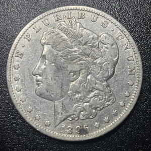 1896 O Morgan Silver Dollar $1 VF Very Fine Details Coin - Picture 1 of 2