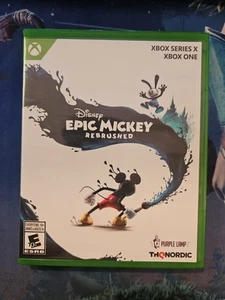 Disney Epic Mickey Rebrushed Xbox One / Series X **FREE SHIPPING** USA SELLER - Picture 1 of 3