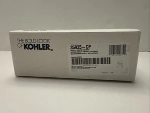 Caño de baño Kohler K-35935-CP Buckley montado en la pared con desviador cromado - Imagen 1 de 6